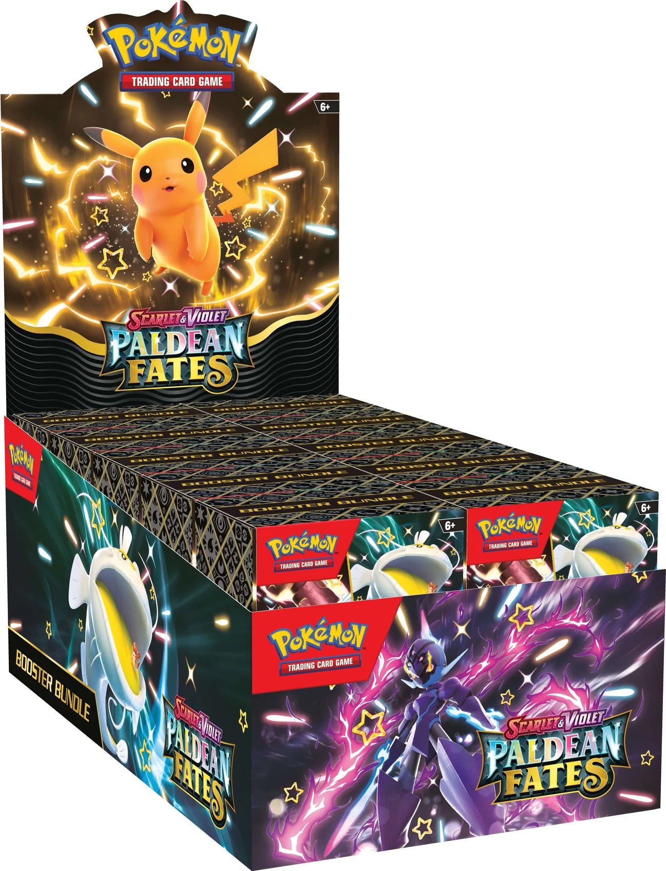 Pokemon TCG Scarlet Violet—Paldean Fates Booster Bundle Display