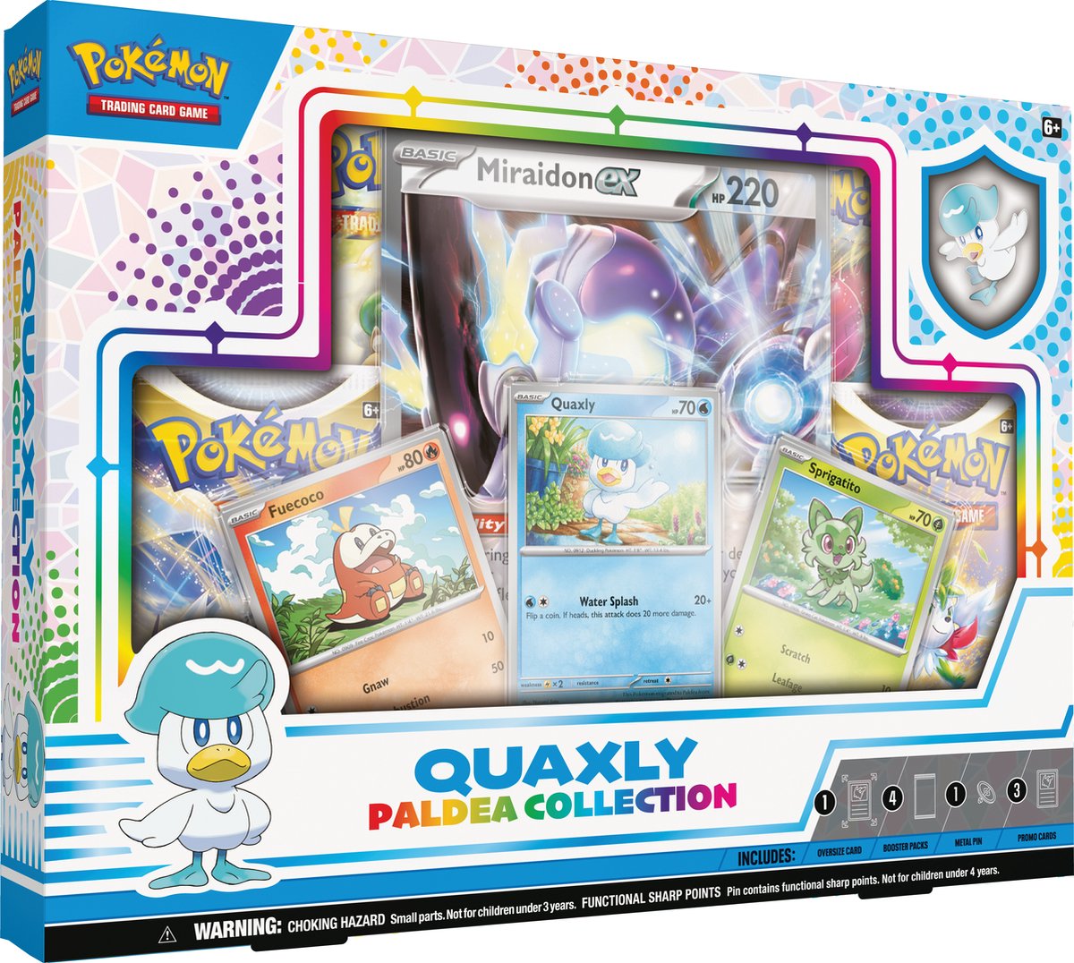 Pokemon Paldea Collection Quaxly