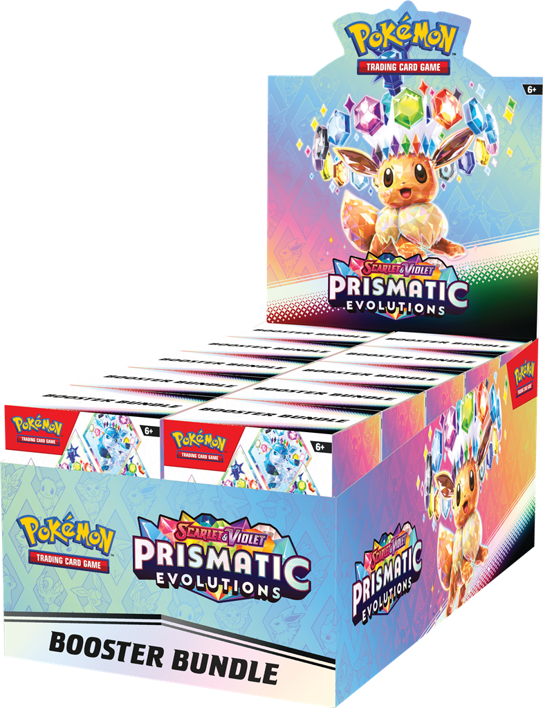 Pre-Order - SV8.5 Prismatic Evolutions Booster Bundle Display