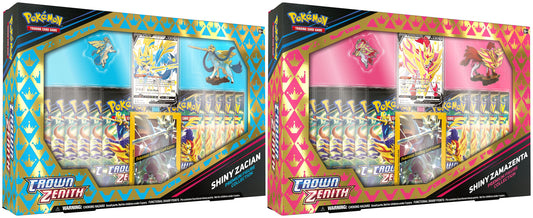 Crown Zenith Premium Figure Collection Zacian & Zamazenta COMBI DEAL