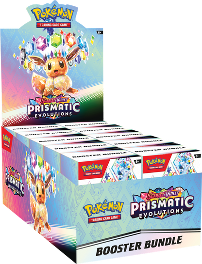 Pre-Order - SV8.5 Prismatic Evolutions Booster Bundle Display