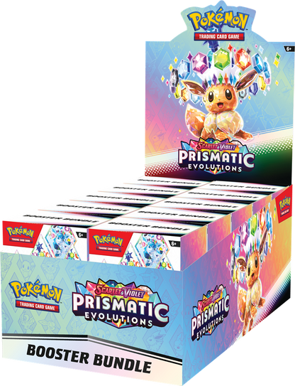 Pre-Order - SV8.5 Prismatic Evolutions Booster Bundle Display